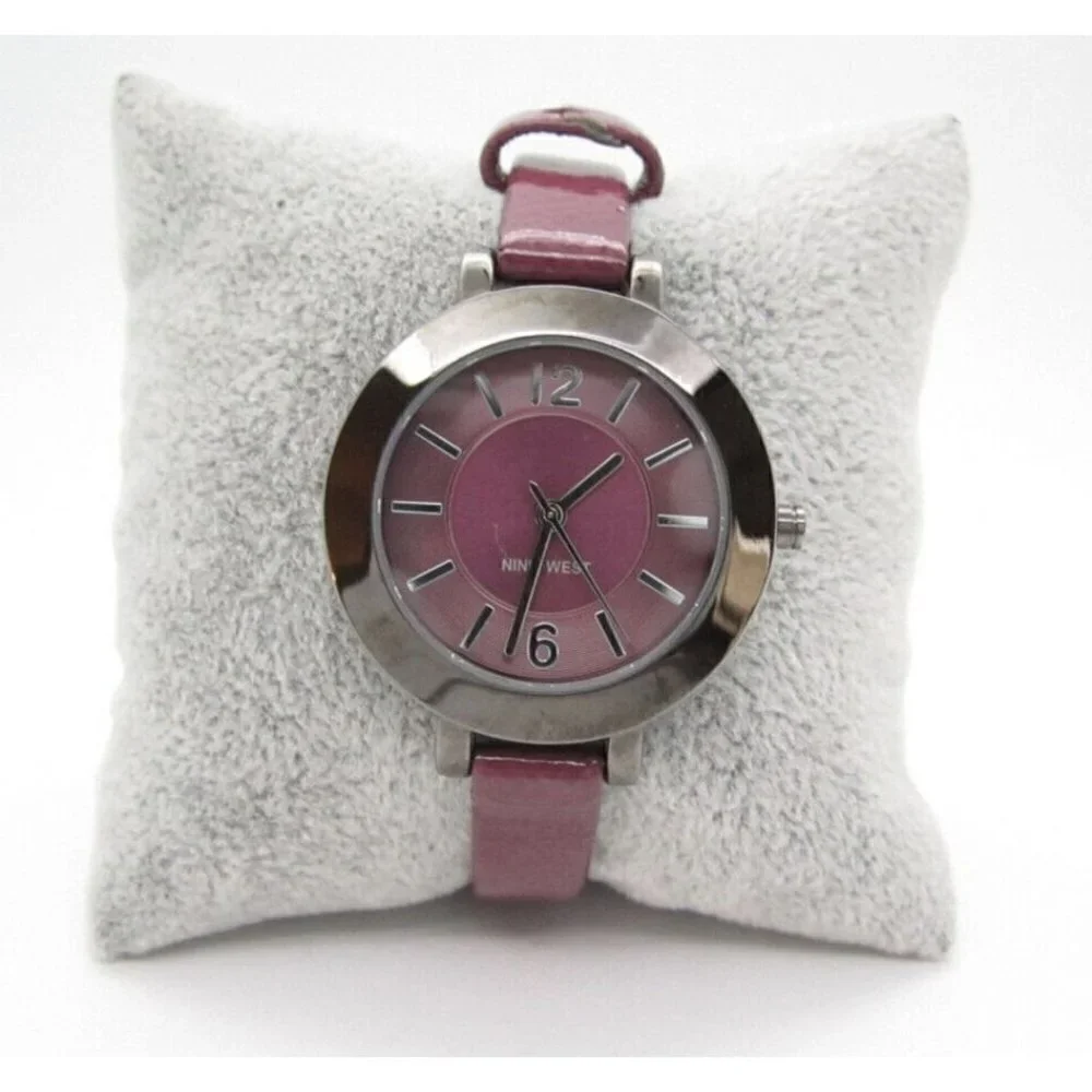 Women's Nine West Quartz WR Analog 36mm Dial Causal Round Watch (F56)